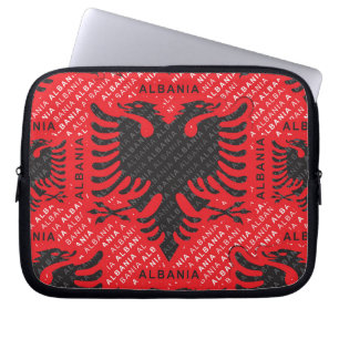 Albanisches Muster 2 Laptopschutzhülle
