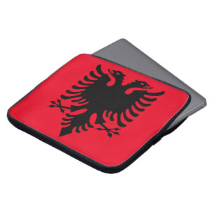 Albanisches Wappen Laptopschutzhülle