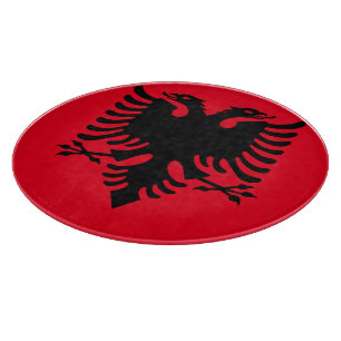 Albanisches Wappen Schneidebrett