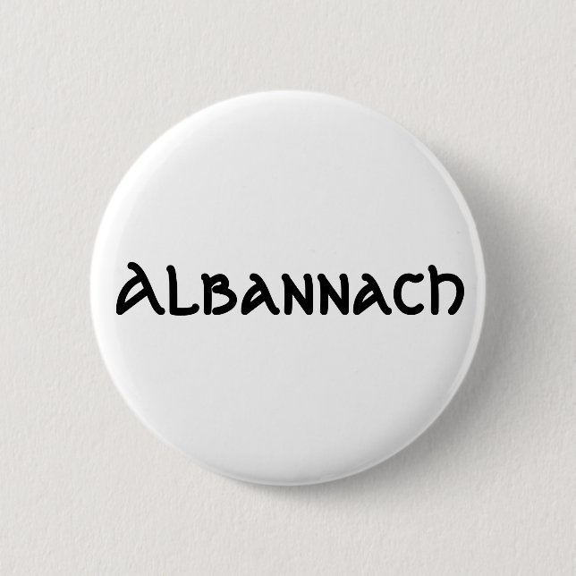 Albannach Pinback Knopf-Abzeichen Button (Vorderseite)