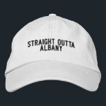 ALBANY California Hat Bestickte Baseballkappe<br><div class="desc">Be Proud of your hometown</div>