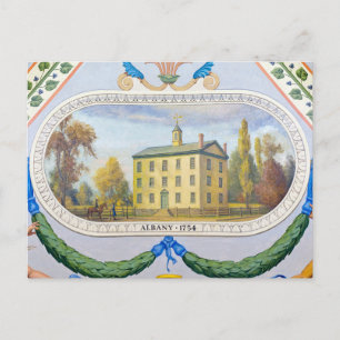 Albany City Hall, 1754 Postkarte