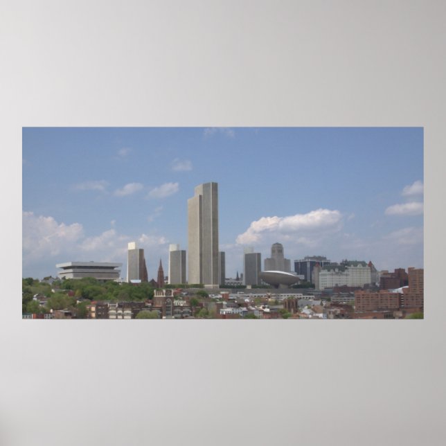 Albany Downtown view Mai 2009 Poster (Vorne)