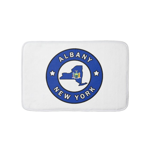 Albany New York Badematte (Vorderseite)