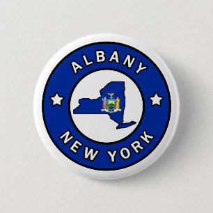 Albany New York Button