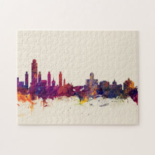 Albany New York Skyline