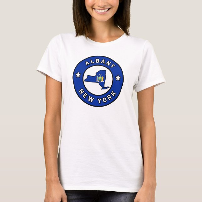 Albany New York T-Shirt (Vorderseite)
