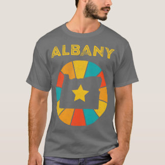 Albany Oregon Vintag Distressed Souvenir 1 T-Shirt