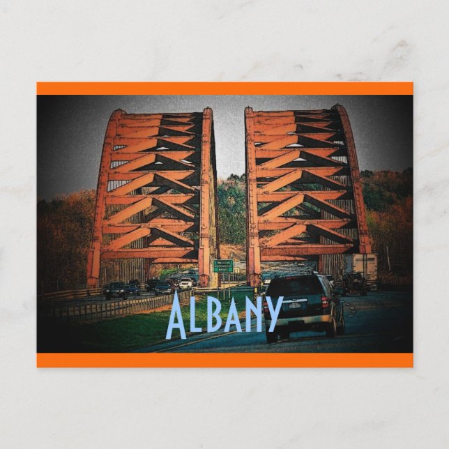 Albany Postcard Postkarte (Vorderseite)