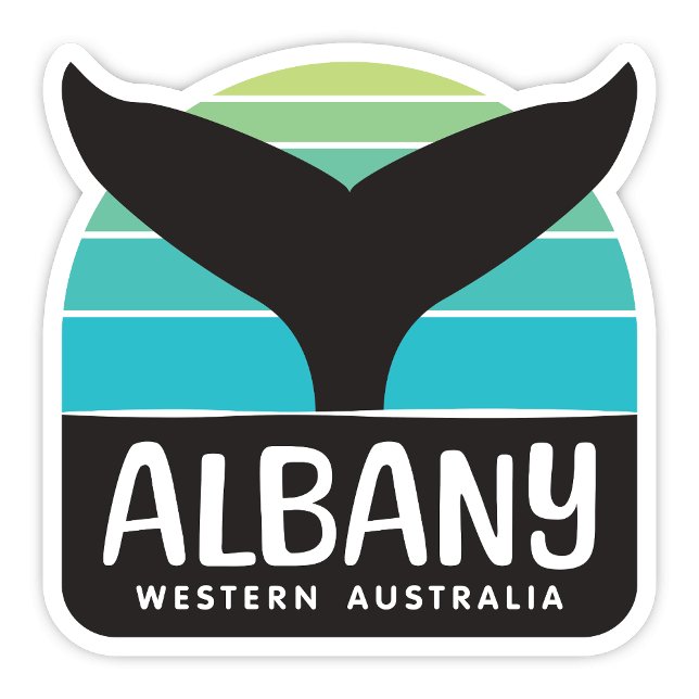 Albany, Western Australia Aufkleber (Albany Western Australia Sticker)