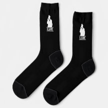 Albarone Gangster Silhouette Premium Crew Socken