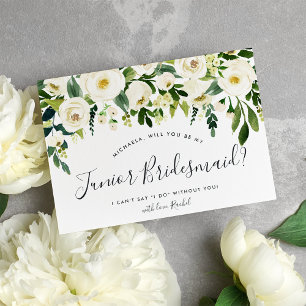 Albâtre Floral Soyez Ma Carte Jeune Femme D'Accuei