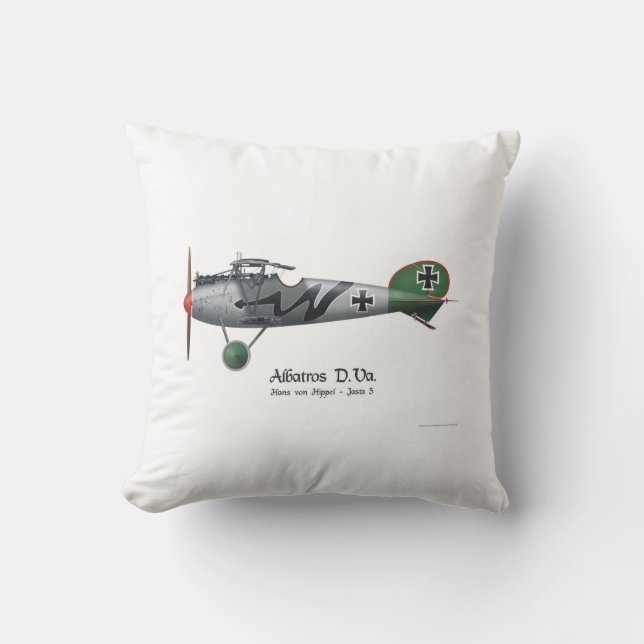 Albatros D.Va WW1 Deutscher Fighter Hans von Kissen (Vorderseite)