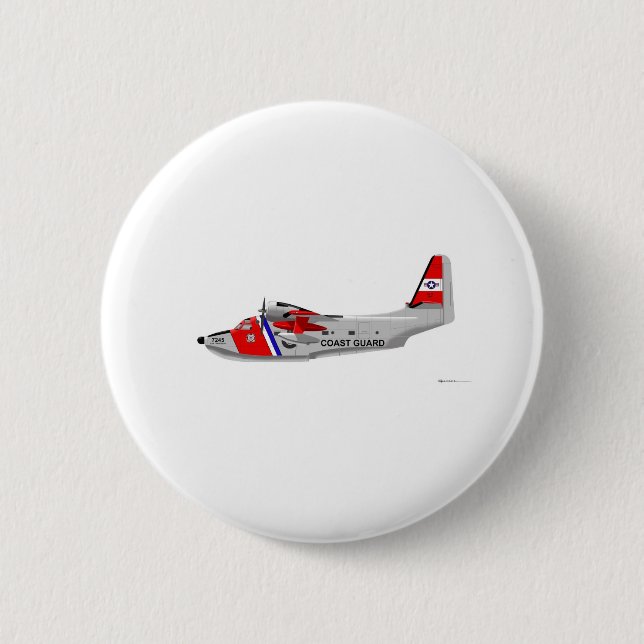 Albatros Grummans HU-16B Button (Vorderseite)