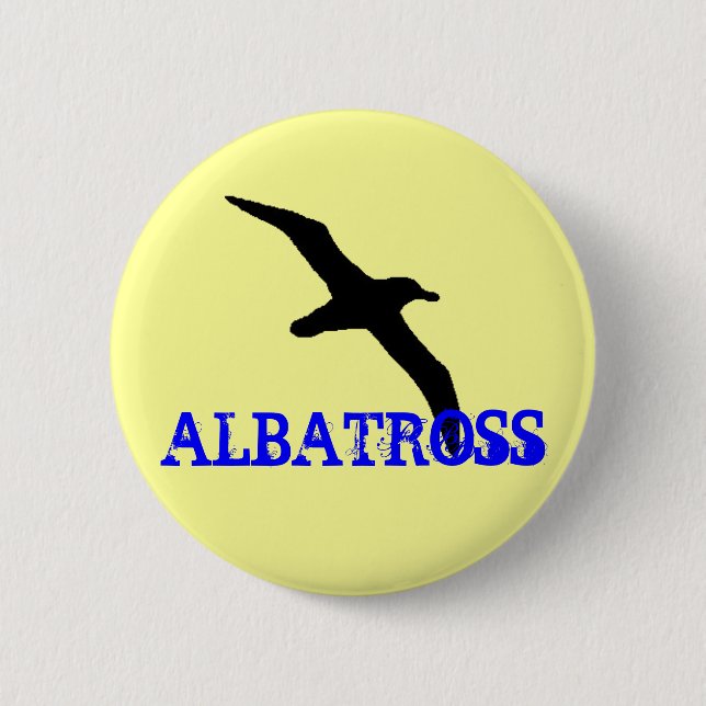 Albatros-Knopf Button (Vorderseite)