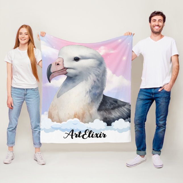Albatross Dreamy Print Fleecedecke (Beispiel)