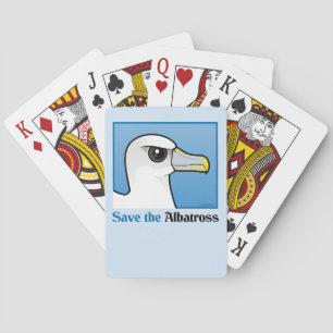 Albatross gerettet (Porträt) Spielkarten