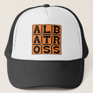 Albatross, großer Seevögel Truckerkappe