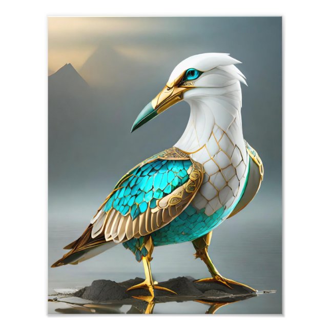 Albatross Insel Lemuria Toroa Motu Sein Fotodruck (Vorne)