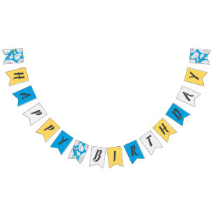 Albatross Ocean Animal Happy Birthday Wimpelkette