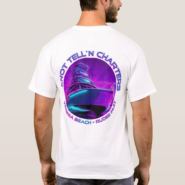Albemarle Logo T-Shirt in lebendigen Farben (Rückseite)