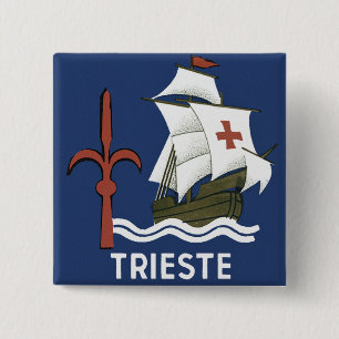 Albergo Columbia Genoa ~ Trieste Button