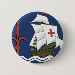 Albergo Columbia Genua ~ Triest Button
