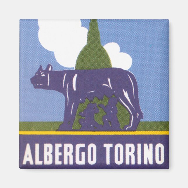 Albergo Torino Magnet (Vorne)
