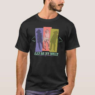 Albern auf meinem Bauch T-Shirt