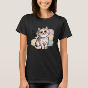 Albern BE in Ehrfurcht Mein TISM Katze Autismus Mu T-Shirt
