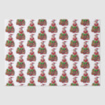Albern Funny Christmas Weihnachtsmann Elf Kind Seidenpapier<br><div class="desc">Alberner Weihnachtsmann-Claus Elf Junge Transparente Gestaltung auf Geschenken Cooles Gewebe Papier sitzend</div>