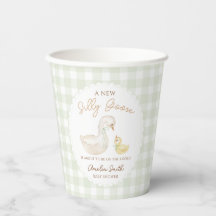 Albern Gänse Gingham Duck Babydusche