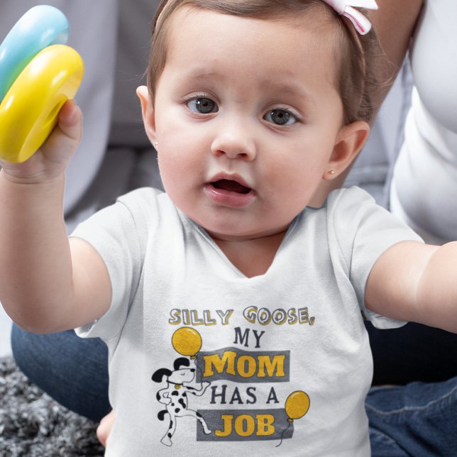 Albern Gänse, meine Mama hat einen Job-T - Shirt (Von Creator hochgeladen)