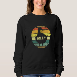 Albern Gänse Niedlicher Vogel Lover Sweatshirt