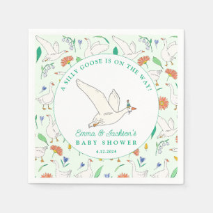 Albern Gänse Party Kinderdusche Serviette