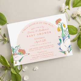 Albern Gänsedusche Einladung