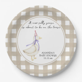 Albern Gänsedusche Pappteller