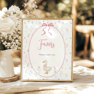 Albern Gänsehähne Kinderduschfavoriten Poster