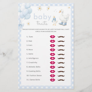 Albern Gänsejunge Babytraits Kinderduschenspiel