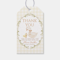 Albern Gingham Duck Danke, Baby Dusche