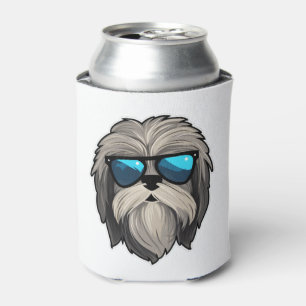 Albern Glasses Lhasa Apso Classic T - Shirt Dosenkühler