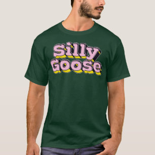 Albern Goose Retro Meme Lover Design T-Shirt