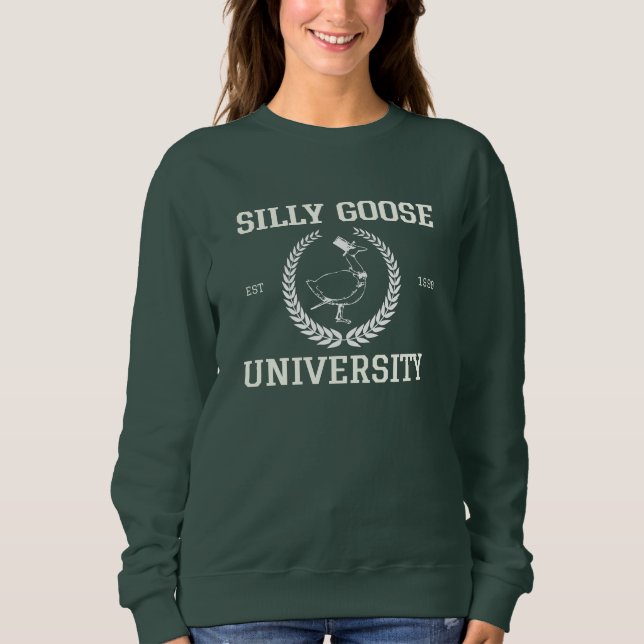Albern Goose University Sweater Sweatshirt (Vorderseite)