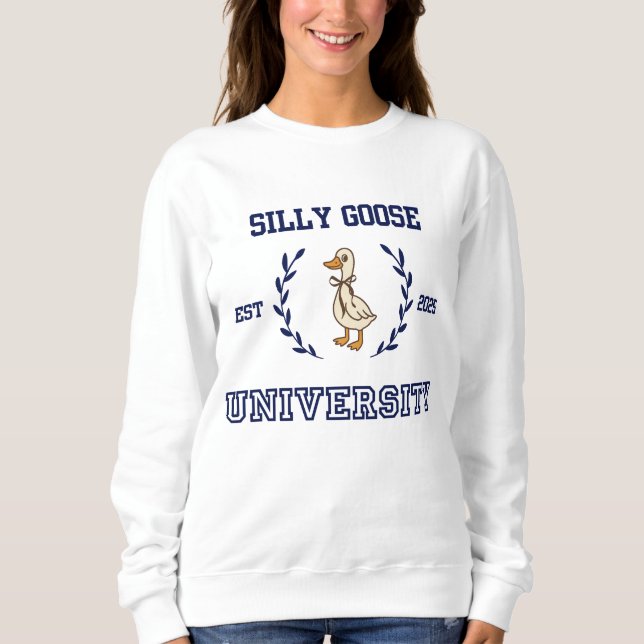 Albern Goose University Sweatshirt (Vorderseite)