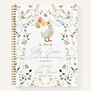 Albern Goose Wildblume Baby Showbook Notizbuch