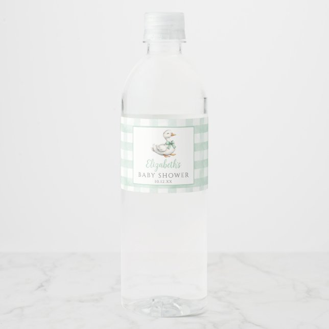 Albern Little Gingham Baby Shower (Vorderseite)
