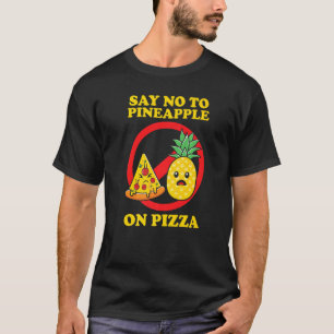 Albern, Nein zu Ananas auf Pizza Premium T-Shirt