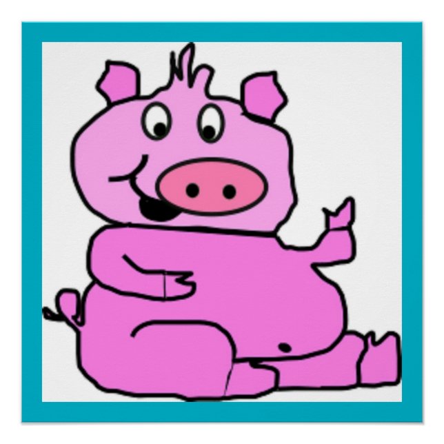 ALBERN PIGGY POSTER (Vorderseite)