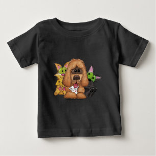 Albern und Tig mit Sassie-Pet-Adoption ist LIEBE Baby T-shirt