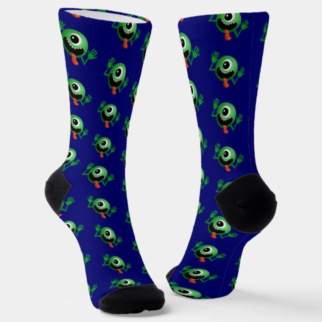 Alberne Alien Socken (Gewinkelt)